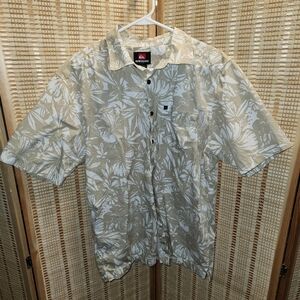 Mens Quiksilver Hawaiian Shirt